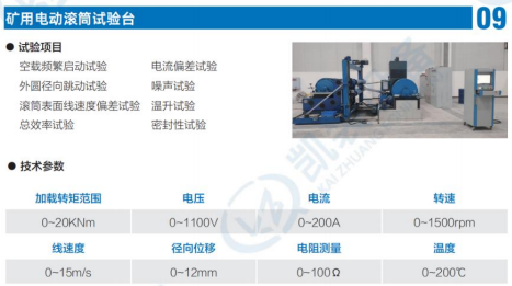 礦用電動滾筒試驗臺